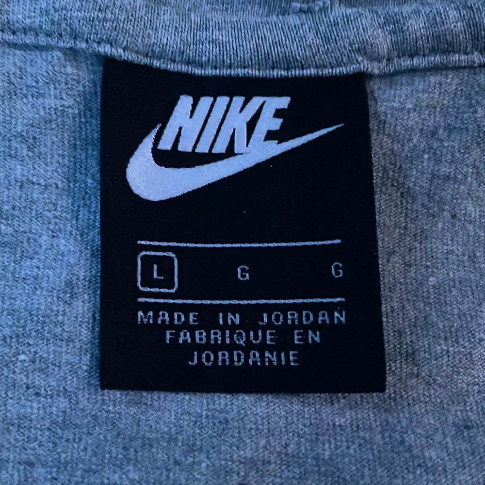 Grey Nike zip up jacket